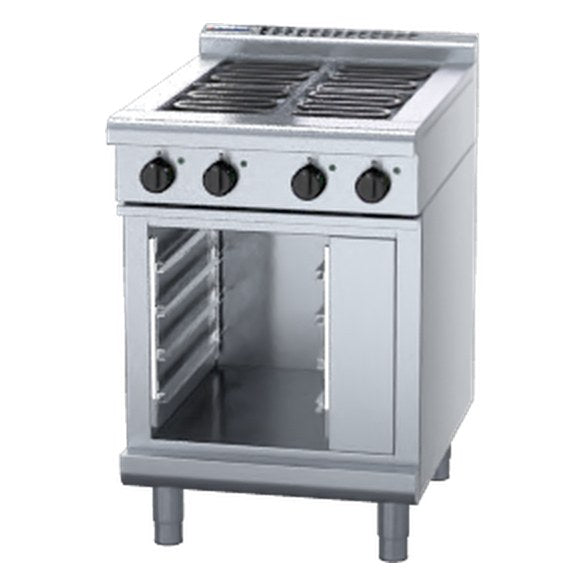 Waldorf 800 Series 600mm Electric Cooktop Low Back Version - Cabinet Base - RNL8400E-CB