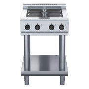 Waldorf 800 Series 600mm Electric Cooktop Low Back Version - Leg Stand - RNL8400E-LS