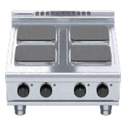 Waldorf 800 Series 600mm Electric Cooktop Sealed Hobs Low Back Version - Bench Model - RNL8400SE-B