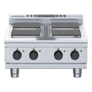 Waldorf 800 Series 600mm Electric Cooktop Sealed Hobs Low Back Version - Bench Model - RNL8400SE-B
