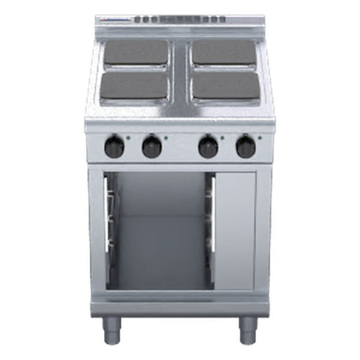 Waldorf 800 Series 600mm Electric Cooktop Sealed Hobs Low Back Version - Cabinet Base - RNL8400SE-CB