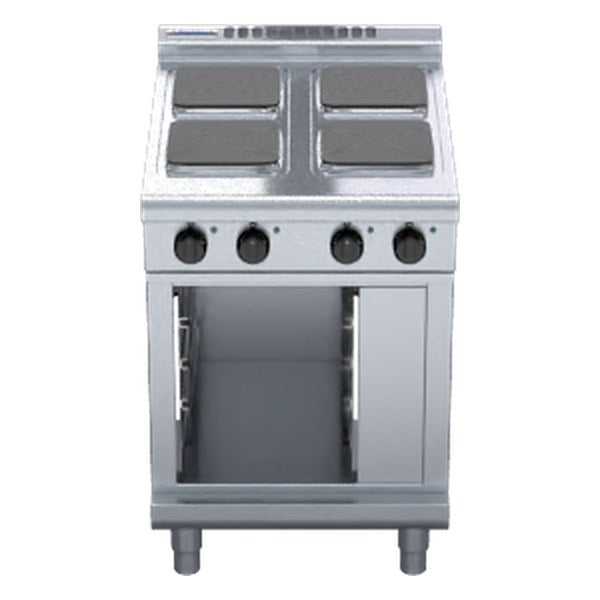 Waldorf 800 Series 600mm Electric Cooktop Sealed Hobs Low Back Version - Cabinet Base - RNL8400SE-CB