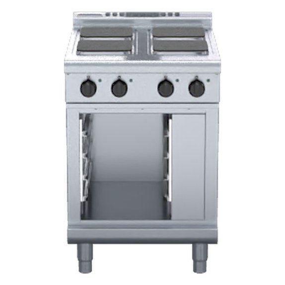 Waldorf 800 Series 600mm Electric Cooktop Sealed Hobs Low Back Version - Cabinet Base - RNL8400SE-CB