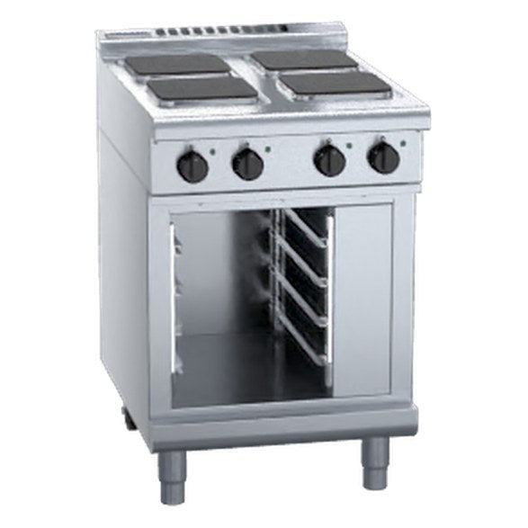 Waldorf 800 Series 600mm Electric Cooktop Sealed Hobs Low Back Version - Cabinet Base - RNL8400SE-CB