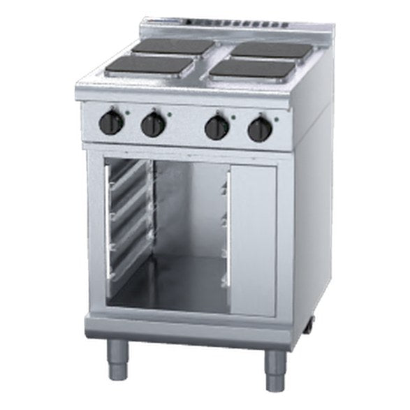 Waldorf 800 Series 600mm Electric Cooktop Sealed Hobs Low Back Version - Cabinet Base - RNL8400SE-CB