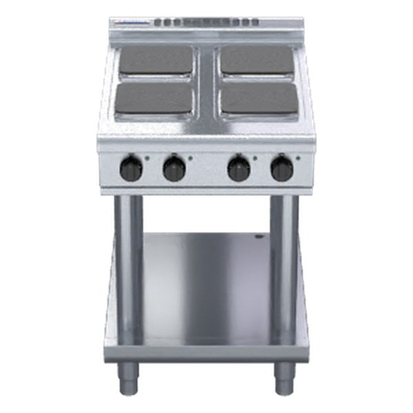 Waldorf 800 Series 600mm Electric Cooktop Sealed Hobs Low Back Version - Leg Stand - RNL8400SE-LS