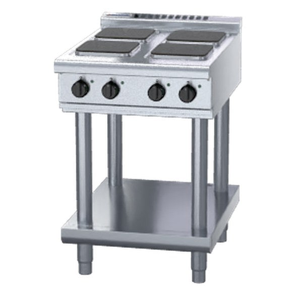 Waldorf 800 Series 600mm Electric Cooktop Sealed Hobs Low Back Version - Leg Stand - RNL8400SE-LS