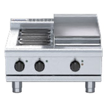 Waldorf 800 Series 600mm Electric Cooktop Low Back Version - Bench Model - RNL8403E-B