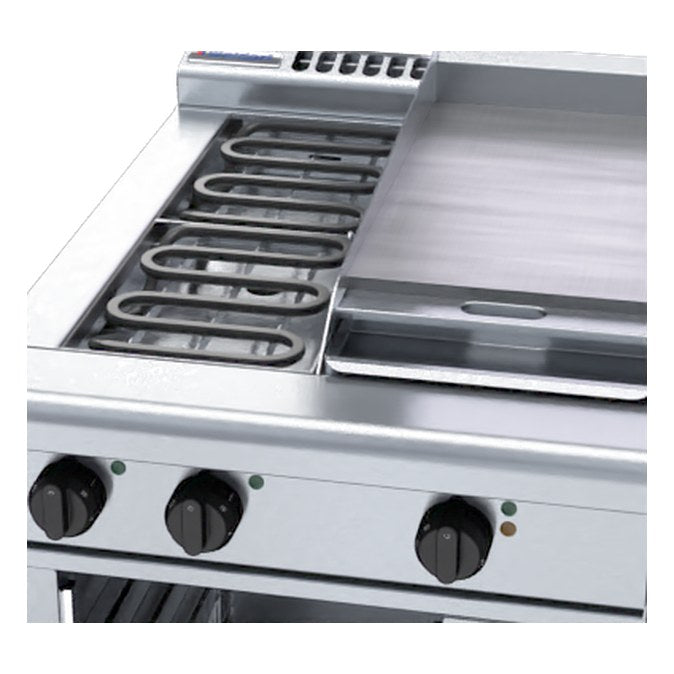 Waldorf 800 Series 600mm Electric Cooktop Low Back Version - Cabinet Base - RNL8403E-CB