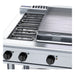 Waldorf 800 Series 600mm Electric Cooktop Low Back Version - Leg Stand - RNL8403E-LS