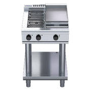 Waldorf 800 Series 600mm Electric Cooktop Low Back Version - Leg Stand - RNL8403E-LS