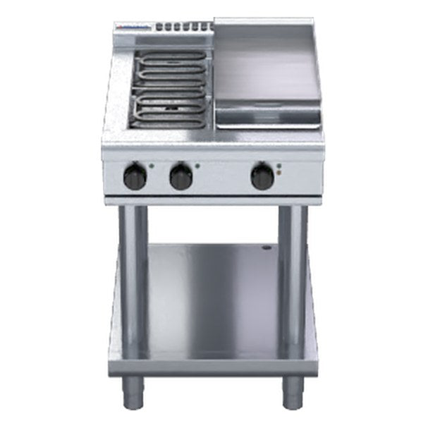 Waldorf 800 Series 600mm Electric Cooktop Low Back Version - Leg Stand - RNL8403E-LS