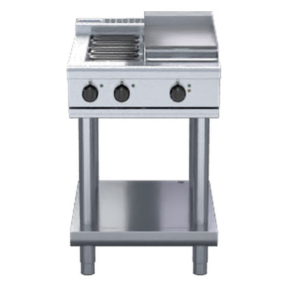 Waldorf 800 Series 600mm Electric Cooktop Low Back Version - Leg Stand - RNL8403E-LS