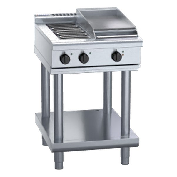 Waldorf 800 Series 600mm Electric Cooktop Low Back Version - Leg Stand - RNL8403E-LS