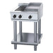 Waldorf 800 Series 600mm Electric Cooktop Low Back Version - Leg Stand - RNL8403E-LS
