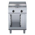 Waldorf 800 Series 600mm Electric Cooktop Low Back Version - Cabinet Base - 600mm Griddle - RNL8406E-CB