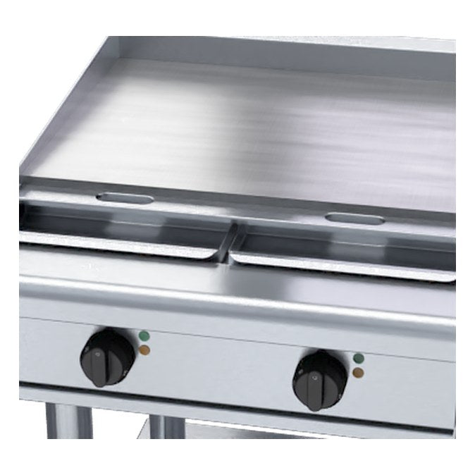 Waldorf 800 Series 600mm Electric Cooktop Low Back Version - Leg Stand - RNL8406E-LS