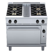 Waldorf 800 Series 750mm Gas Range Static Oven Low Back Version - RNL8510G