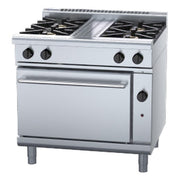 Waldorf 800 Series 750mm Gas Range Static Oven Low Back Version - RNL8510G