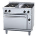 Waldorf 800 Series 750mm Gas Range Static Oven Low Back Version - RNL8510G