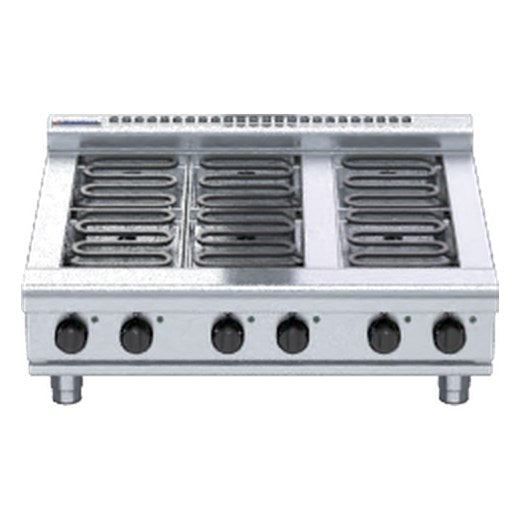 Waldorf 800 Series 900mm Electric Cooktop Low Back Version - Bench Model - RNL8600E-B