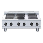 Waldorf 800 Series 900mm Electric Cooktop Low Back Version - Bench Model - RNL8600E-B