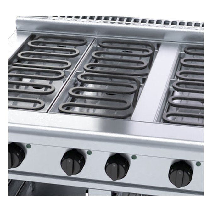 Waldorf 800 Series 900mm Electric Cooktop Low Back Version - Cabinet Base - RNL8600E-CB