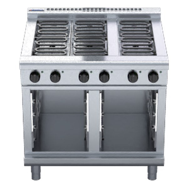 Waldorf 800 Series 900mm Electric Cooktop Low Back Version - Cabinet Base - RNL8600E-CB