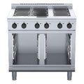 Waldorf 800 Series 900mm Electric Cooktop Low Back Version - Cabinet Base - 6 Radiant Element - RNL8600E-CB