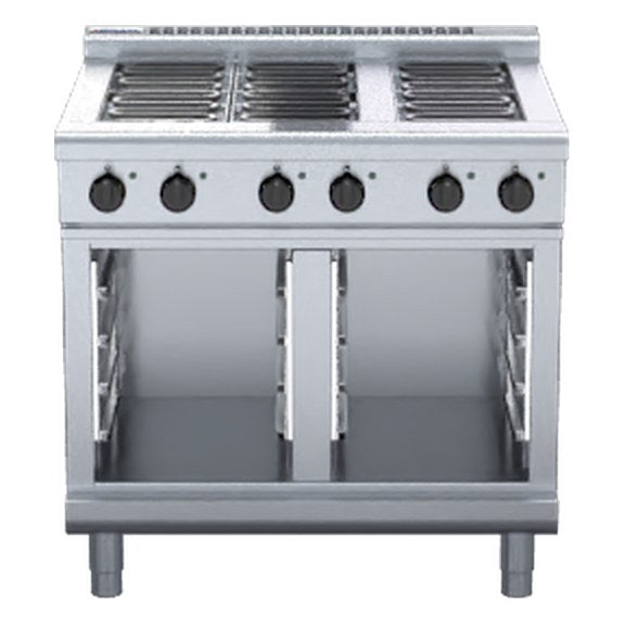 Waldorf 800 Series 900mm Electric Cooktop Low Back Version - Cabinet Base - RNL8600E-CB