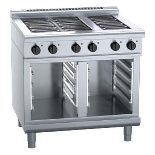 Waldorf 800 Series 900mm Electric Cooktop Low Back Version - Cabinet Base - RNL8600E-CB