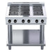 Waldorf 800 Series 900mm Electric Cooktop Low Back Version - Leg Stand - RNL8600E-LS