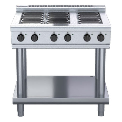 Waldorf 800 Series 900mm Electric Cooktop Low Back Version - Leg Stand - RNL8600E-LS