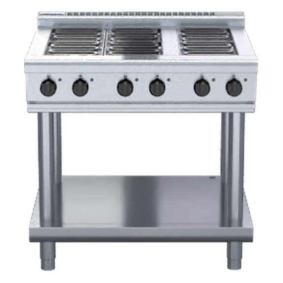 Waldorf 800 Series 900mm Electric Cooktop Low Back Version - Leg Stand - RNL8600E-LS
