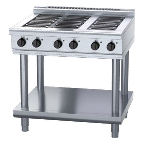 Waldorf 800 Series 900mm Electric Cooktop Low Back Version - Leg Stand - RNL8600E-LS
