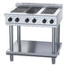 Waldorf 800 Series 900mm Electric Cooktop Low Back Version - Leg Stand - RNL8600E-LS