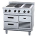 Waldorf 800 Series 900mm Electric Cooktop Low Back Version - Refrigerated Base - RNL8600E-RB