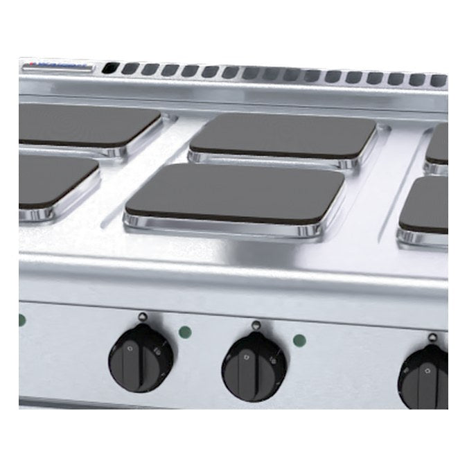 Waldorf 800 Series 900mm Electric Cooktop Sealed Hobs Low Back Version - Bench Model - RNL8600SE-B