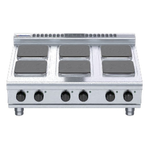 Waldorf 800 Series 900mm Electric Cooktop Sealed Hobs Low Back Version - Bench Model - RNL8600SE-B