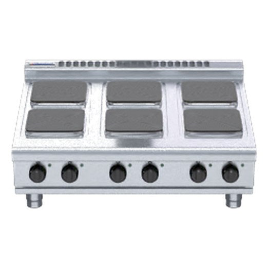 Waldorf 800 Series 900mm Electric Cooktop Sealed Hobs Low Back Version - Bench Model - RNL8600SE-B