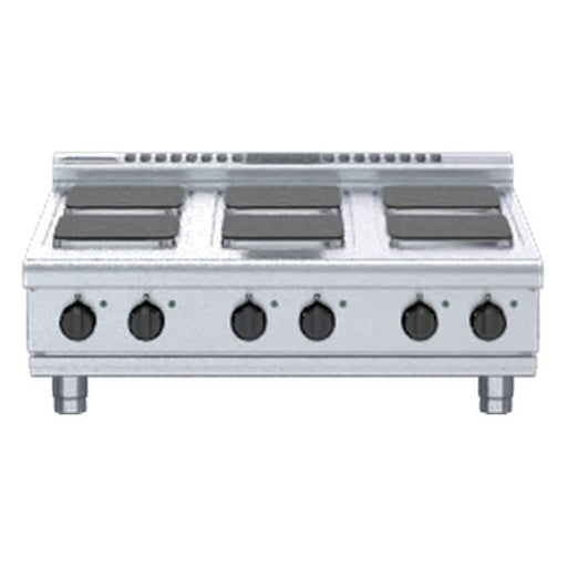 Waldorf 800 Series 900mm Electric Cooktop Sealed Hobs Low Back Version - Bench Model - RNL8600SE-B