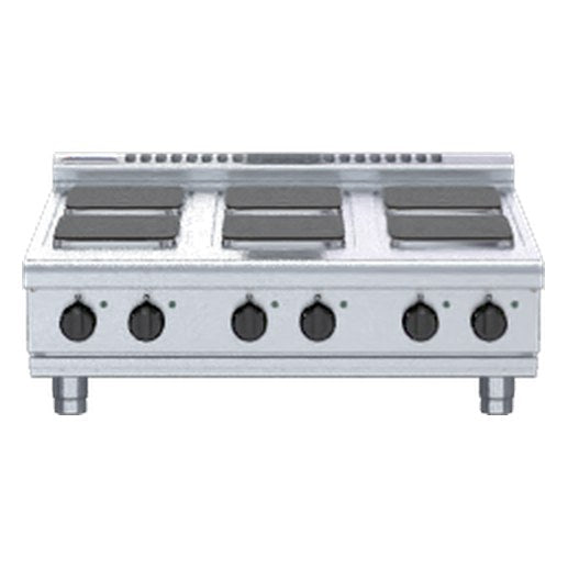 Waldorf 800 Series 900mm Electric Cooktop Sealed Hobs Low Back Version - Bench Model - RNL8600SE-B