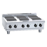 Waldorf 800 Series 900mm Electric Cooktop Sealed Hobs Low Back Version - Bench Model - RNL8600SE-B