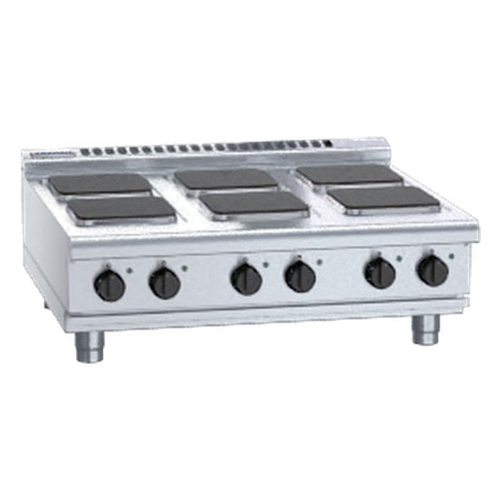 Waldorf 800 Series 900mm Electric Cooktop Sealed Hobs Low Back Version - Bench Model - RNL8600SE-B