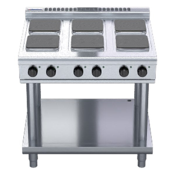 Waldorf 800 Series 900mm Electric Cooktop Sealed Hobs Low Back Version - Leg Stand - RNL8600SE-LS