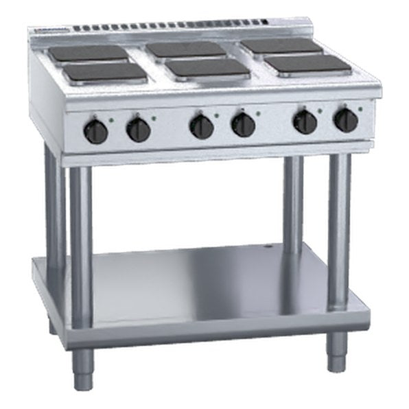 Waldorf 800 Series 900mm Electric Cooktop Sealed Hobs Low Back Version - Leg Stand - RNL8600SE-LS