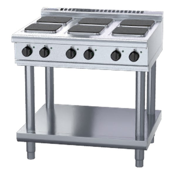 Waldorf 800 Series 900mm Electric Cooktop Sealed Hobs Low Back Version - Leg Stand - RNL8600SE-LS