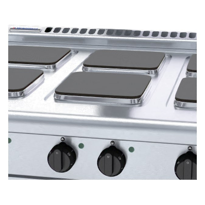 Waldorf 800 Series 900mm Electric Cooktop Sealed Hobs Low Back Version - Refrigerated Base - RNL8600SE-RB
