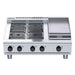 Waldorf 800 Series 900mm Electric Cooktop Low Back Version - Bench Model - RNL8603E-B
