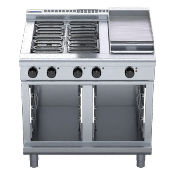 Waldorf 800 Series 900mm Electric Cooktop Low Back Version - Cabinet Base - RNL8603E-CB
